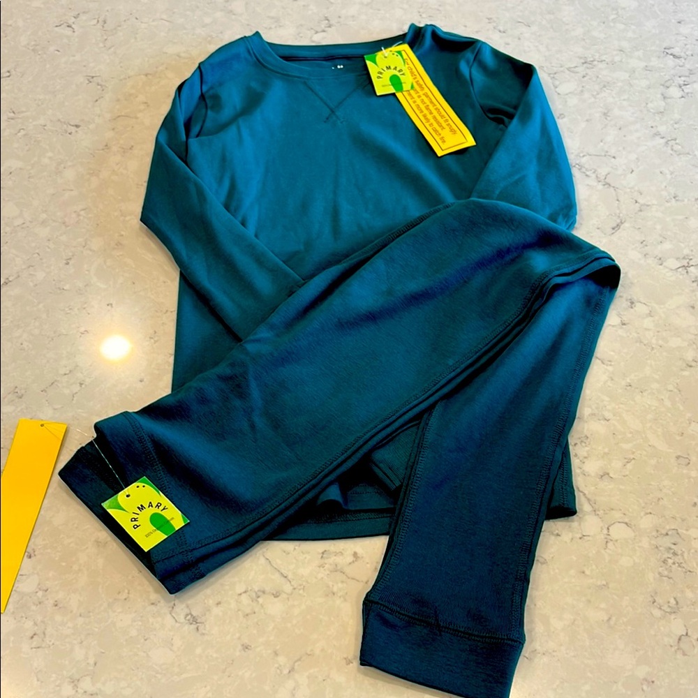 Primary PJs top size 12, pants size 10